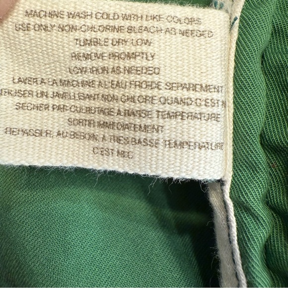 Daughters of the Liberation Blazer Jacket Green Cotton Womens 8 - Picture 13 of 13